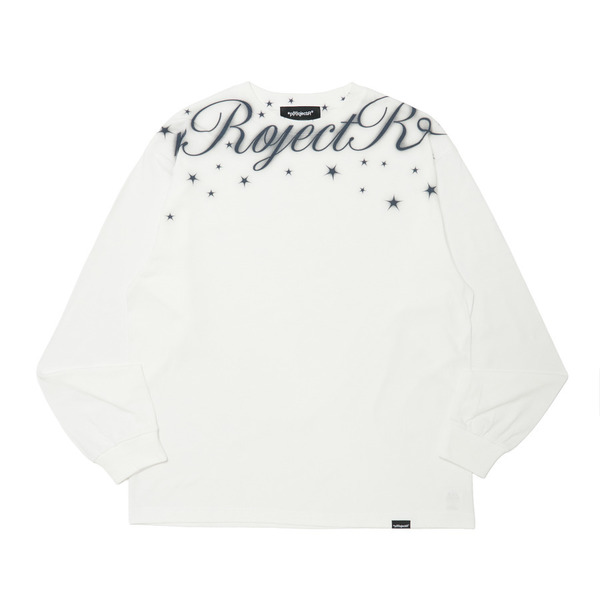 Sparkle Cursive Logo LS Tee 詳細画像 White 1