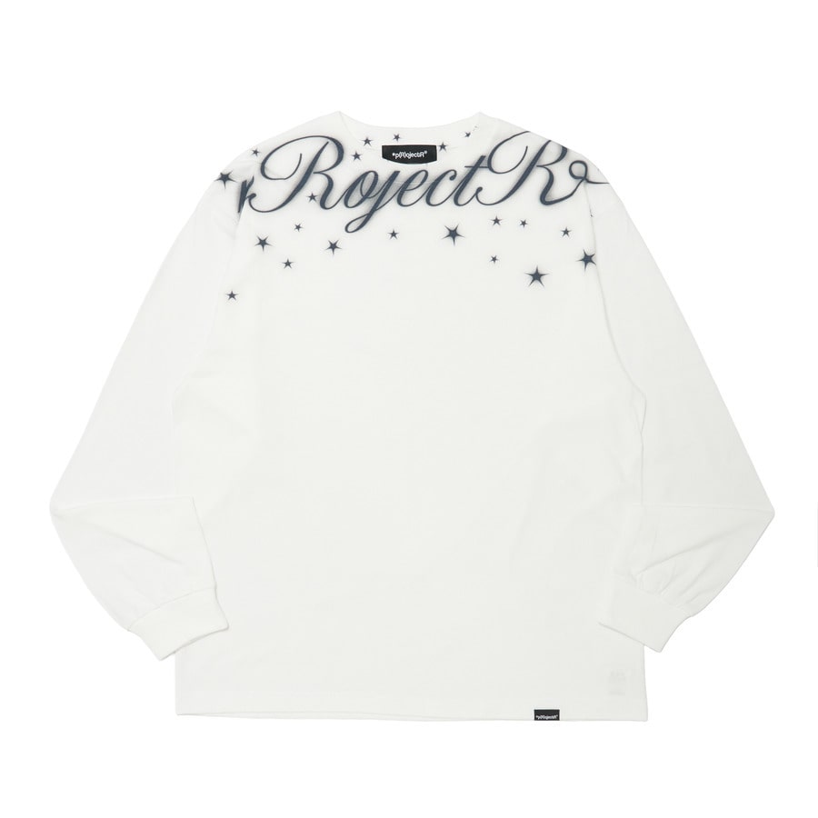 Sparkle Cursive Logo LS Tee | *p(R)ojectR® | VERTICAL GARAGE
