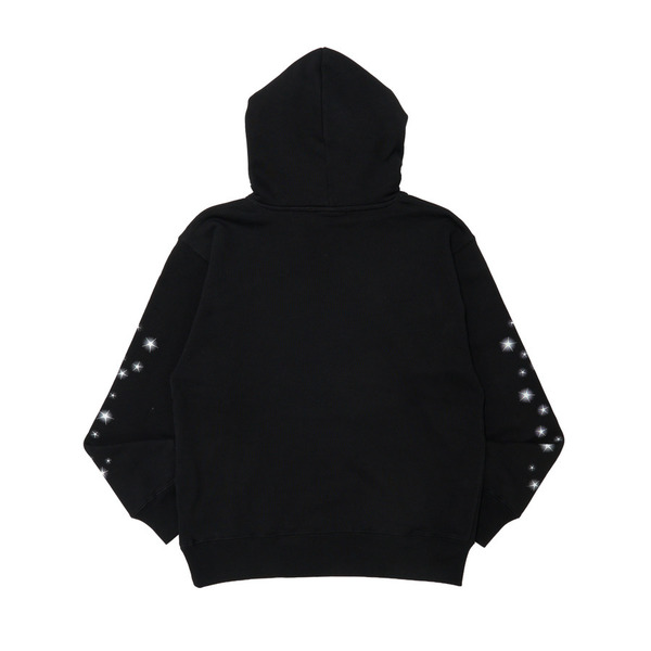 Sparkle Rhinestone Hoodie 詳細画像 Black 1