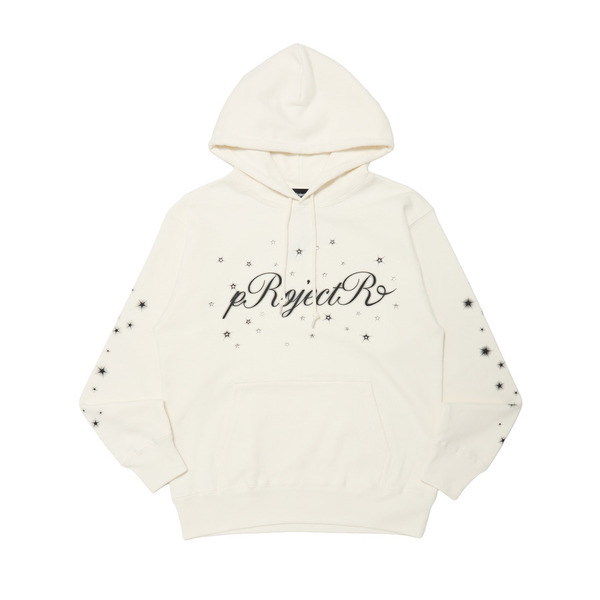 Sparkle Rhinestone Hoodie 詳細画像 White 1