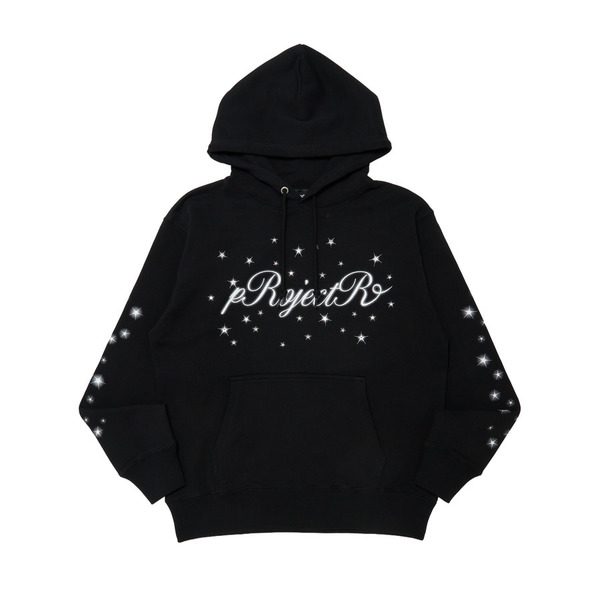 Sparkle Rhinestone Hoodie 詳細画像 Black 1