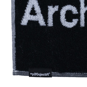 Slogan & Asterisk Block Check Hand Towel 詳細画像