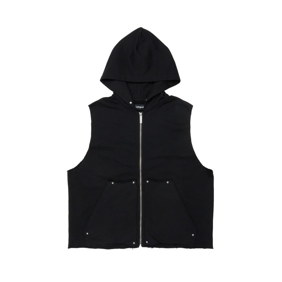 *p(R)ojectR® Heart P Hoodie パーカー L Sleeveless Applique Hoodie | *p(R)ojectR® | VERTICAL GARAGE