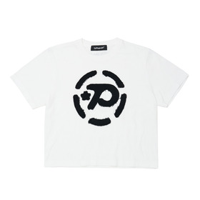 Circle Applique Logo WMNS SS TEE