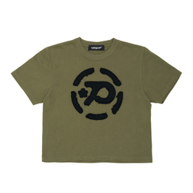 Circle Applique Logo WMNS SS TEE