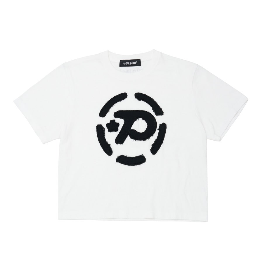 Circle Applique Logo WMNS SS TEE | *p(R)ojectR® | VERTICAL GARAGE