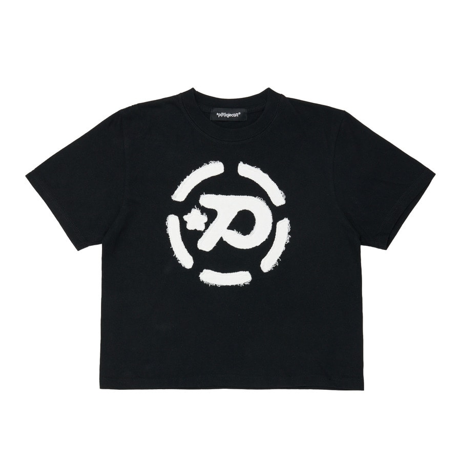 Circle Applique Logo WMNS SS TEE | *p(R)ojectR® | VERTICAL GARAGE