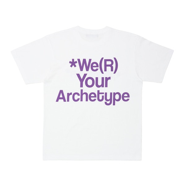 Color Slogan WH SS Tee 詳細画像 Blue 5