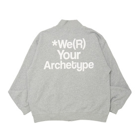 Slogan Full Zip Jacket 詳細画像