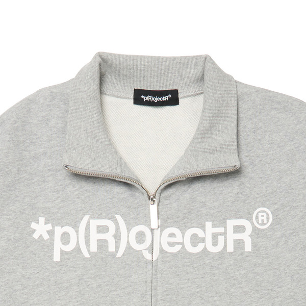 Slogan Full Zip Jacket 詳細画像 L.Gray 4