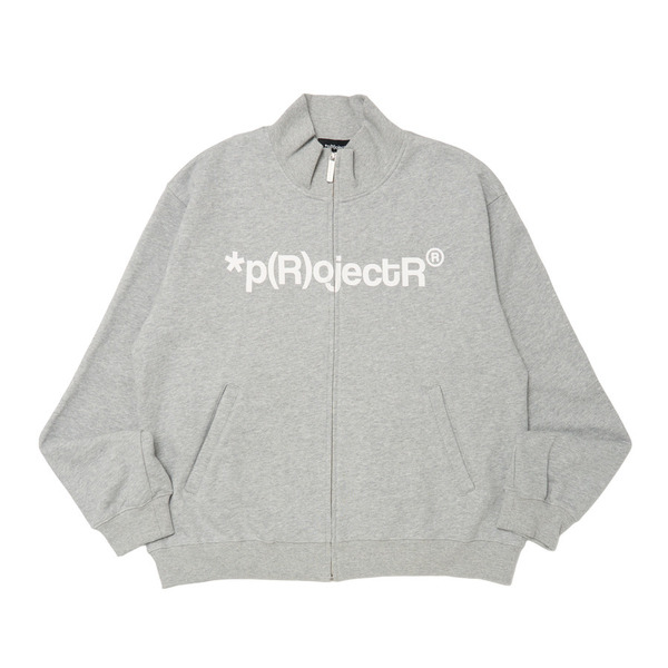 Slogan Full Zip Jacket 詳細画像 L.Gray 1