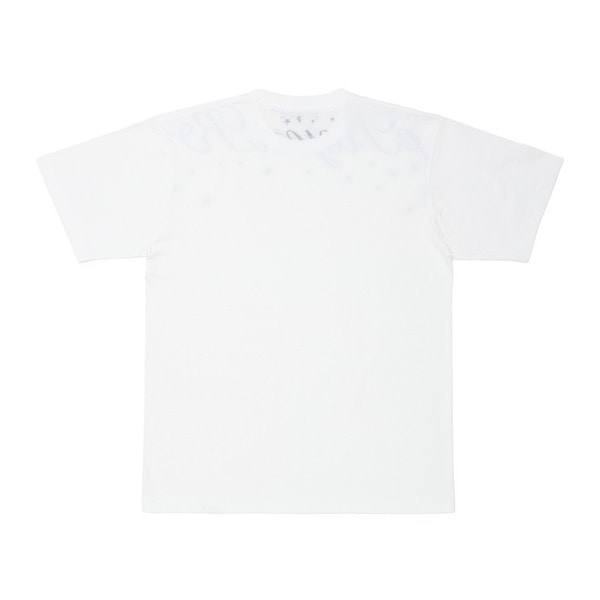 Sparkle Cursive Logo SS Tee 詳細画像 White 1
