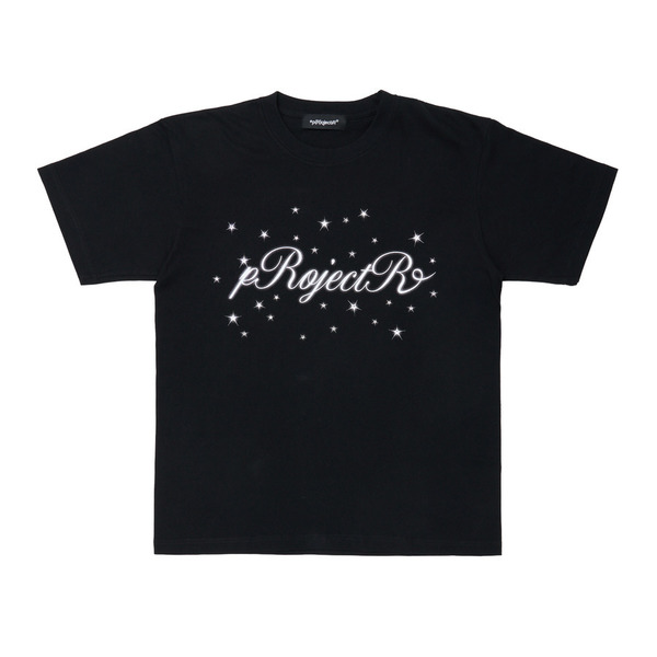Sparkle Rhinestone SS Tee 詳細画像 Black 1