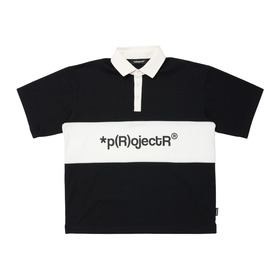 Pieced Polo Shirt