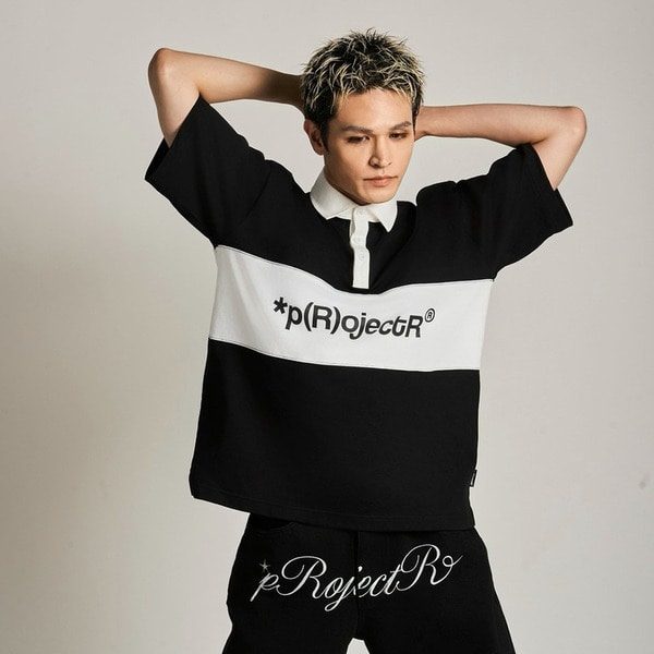 Pieced Polo Shirt 詳細画像 White 17