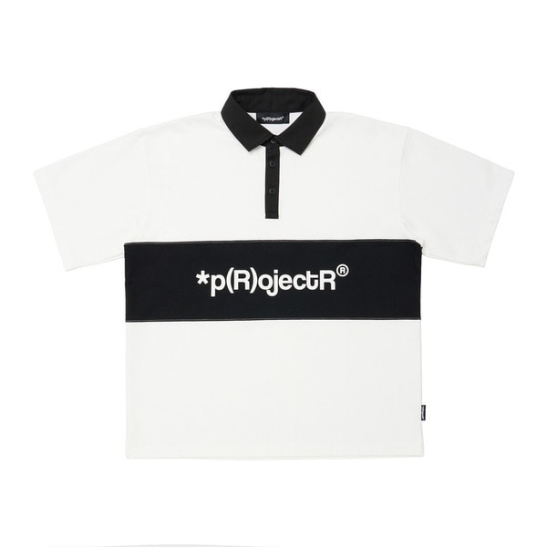 Pieced Polo Shirt 詳細画像 White 1