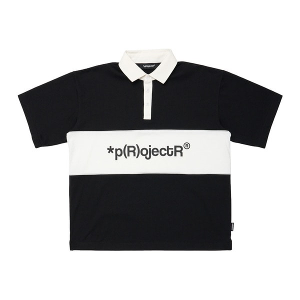 Pieced Polo Shirt 詳細画像 Black 1
