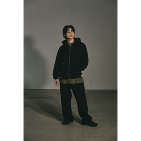 Studs Cut Off Hoodie 詳細画像