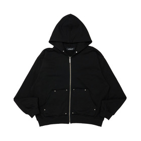 Studs Cut Off Hoodie
