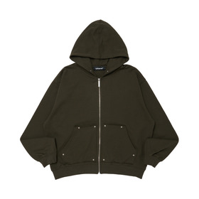 Studs Cut Off Hoodie 詳細画像