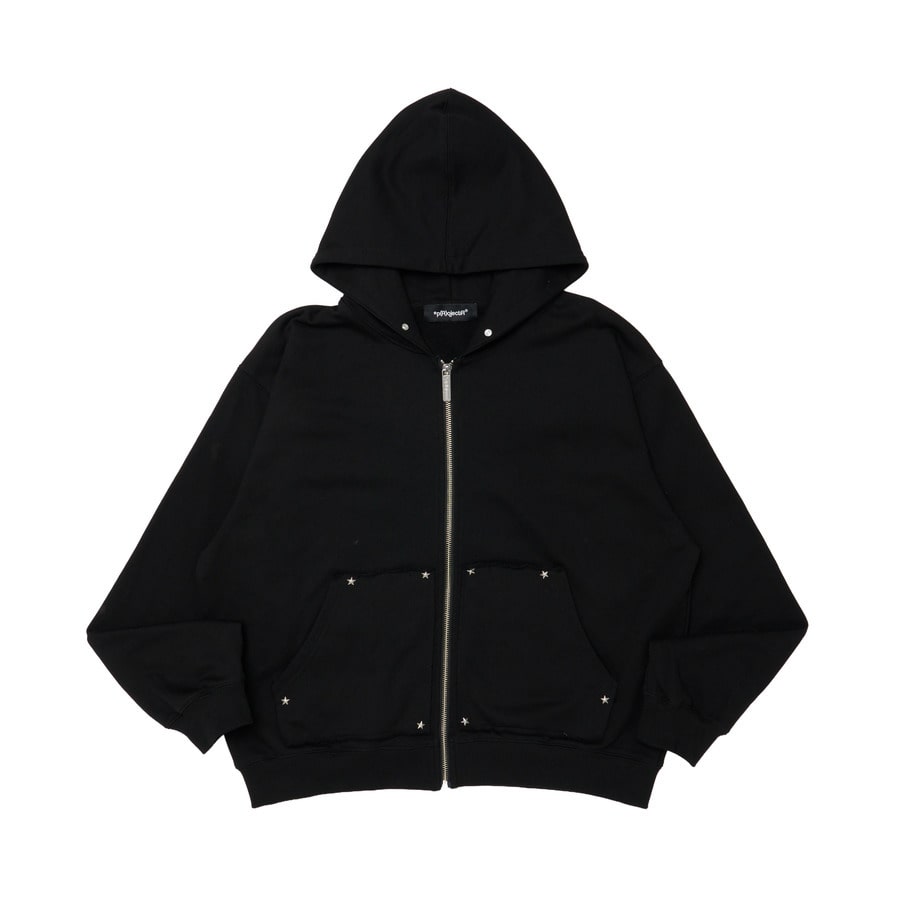 Studs Cut Off Hoodie | *p(R)ojectR® | VERTICAL GARAGE OFFICIAL