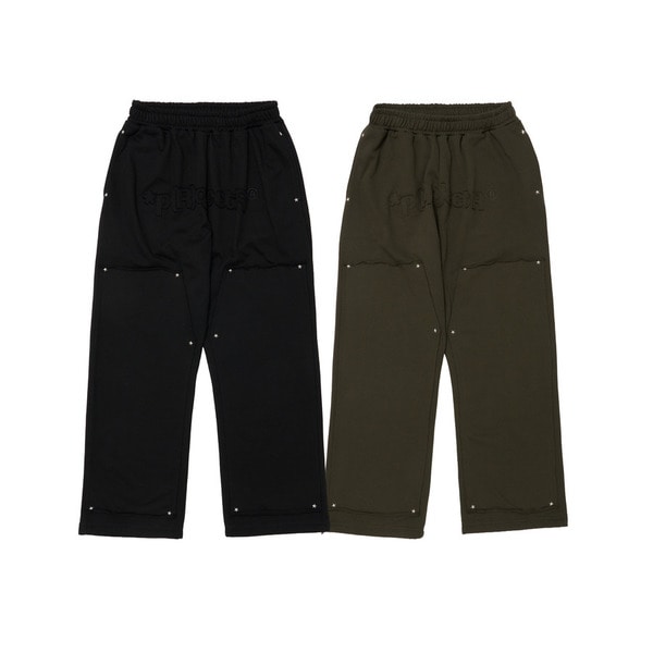 Studs Cut Off Pants 詳細画像 Kahki 11