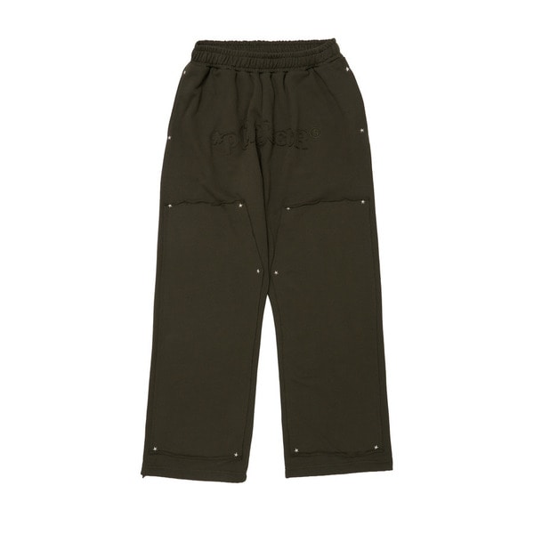 Studs Cut Off Pants 詳細画像 Kahki 1