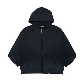 Fur Damage Zip Hoodie 詳細画像