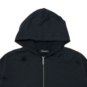 Fur Damage Zip Hoodie 詳細画像