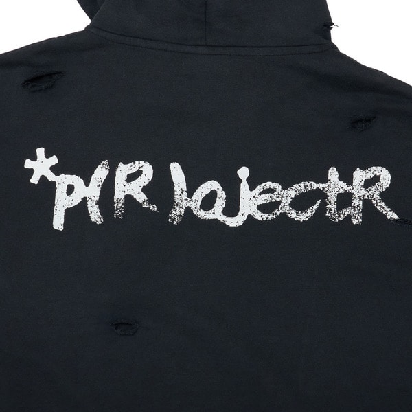 Fur Damage Zip Hoodie 詳細画像 Black 7