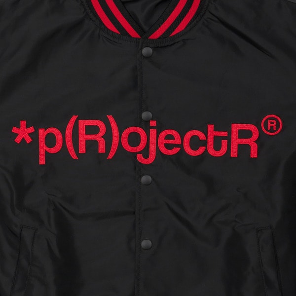 *p(R)ojectR&reg; &times; ROWDY SHOGUN BASEBALL JACKET 詳細画像 Black 5