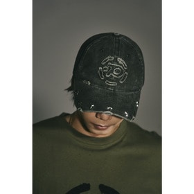 Circle Logo Damage Cap 詳細画像