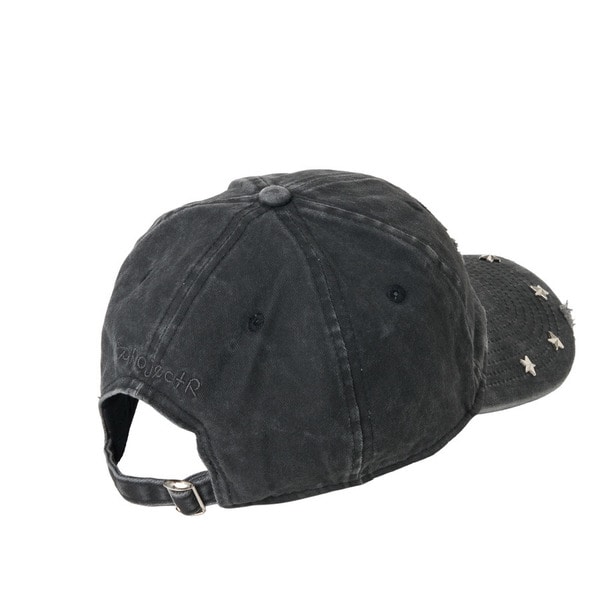 Circle Logo Damage Cap 詳細画像 Black 4
