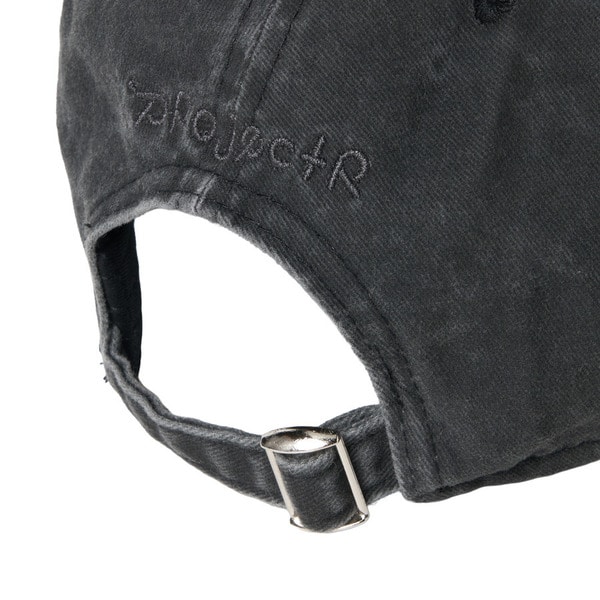 Circle Logo Damage Cap 詳細画像 Black 6
