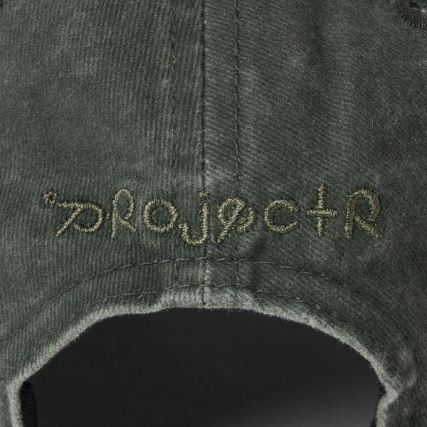 Circle Logo Damage Cap 詳細画像 Black 7