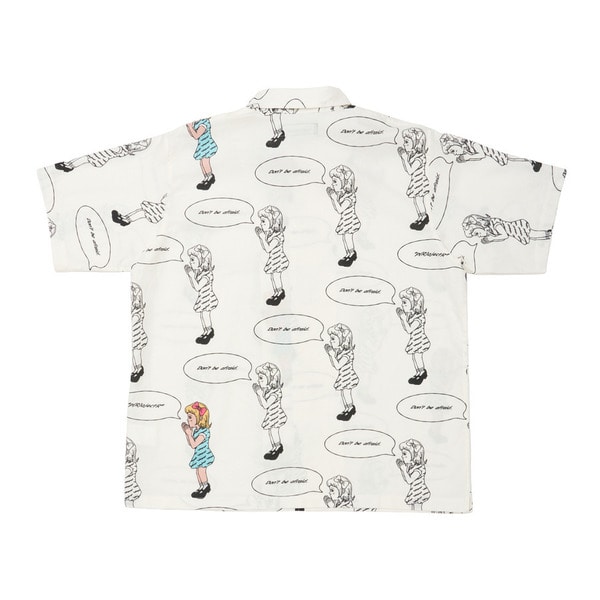 Little Girl All Over Print Shirt 詳細画像 White 1