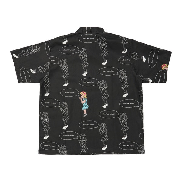 Little Girl All Over Print Shirt 詳細画像 White 2