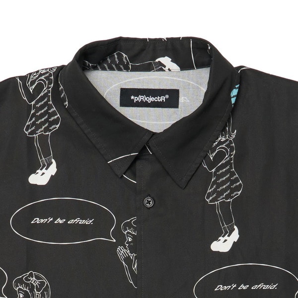 Little Girl All Over Print Shirt 詳細画像 White 3