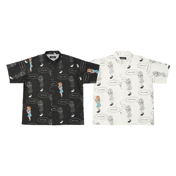 Little Girl All Over Print Shirt 詳細画像 White 8