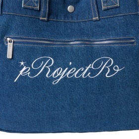 Cursive Logo Denim Bag 詳細画像