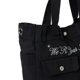 Cursive Logo Denim Bag 詳細画像