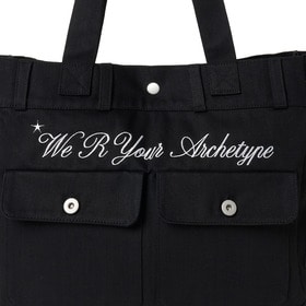 Cursive Logo Denim Bag 詳細画像