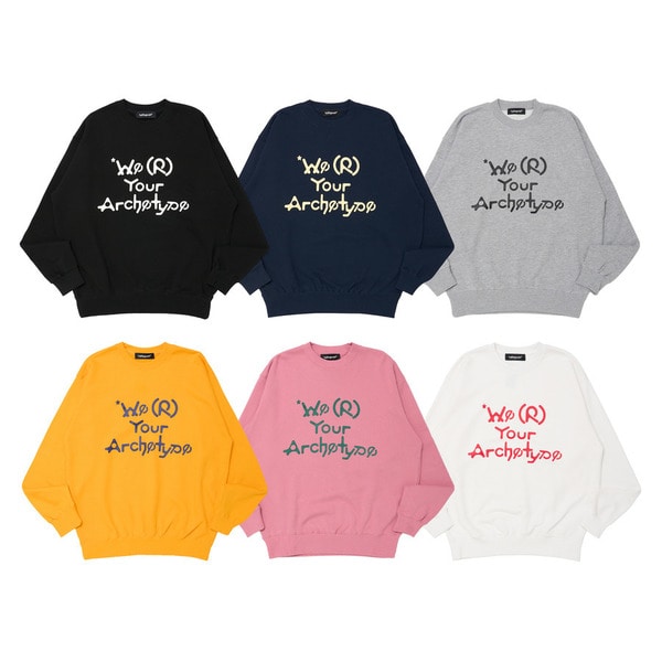 CIRCLE LOGO SLOGAN CREWNECK 詳細画像 White 17