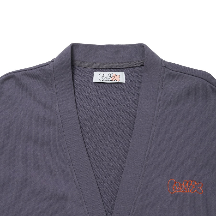 buddix Logo Sweat Cardigan | buddix | VERTICAL GARAGE OFFICIAL