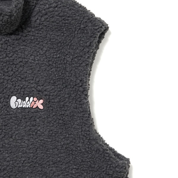 buddix Logo Fleece Vest | buddix | VERTICAL GARAGE OFFICIAL ONLINE