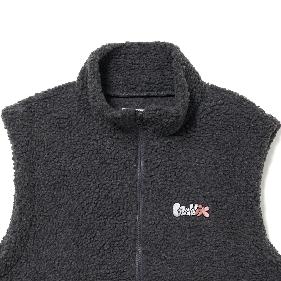 FANTASTICS buddix Logo Fleece Vest - ミュージシャン