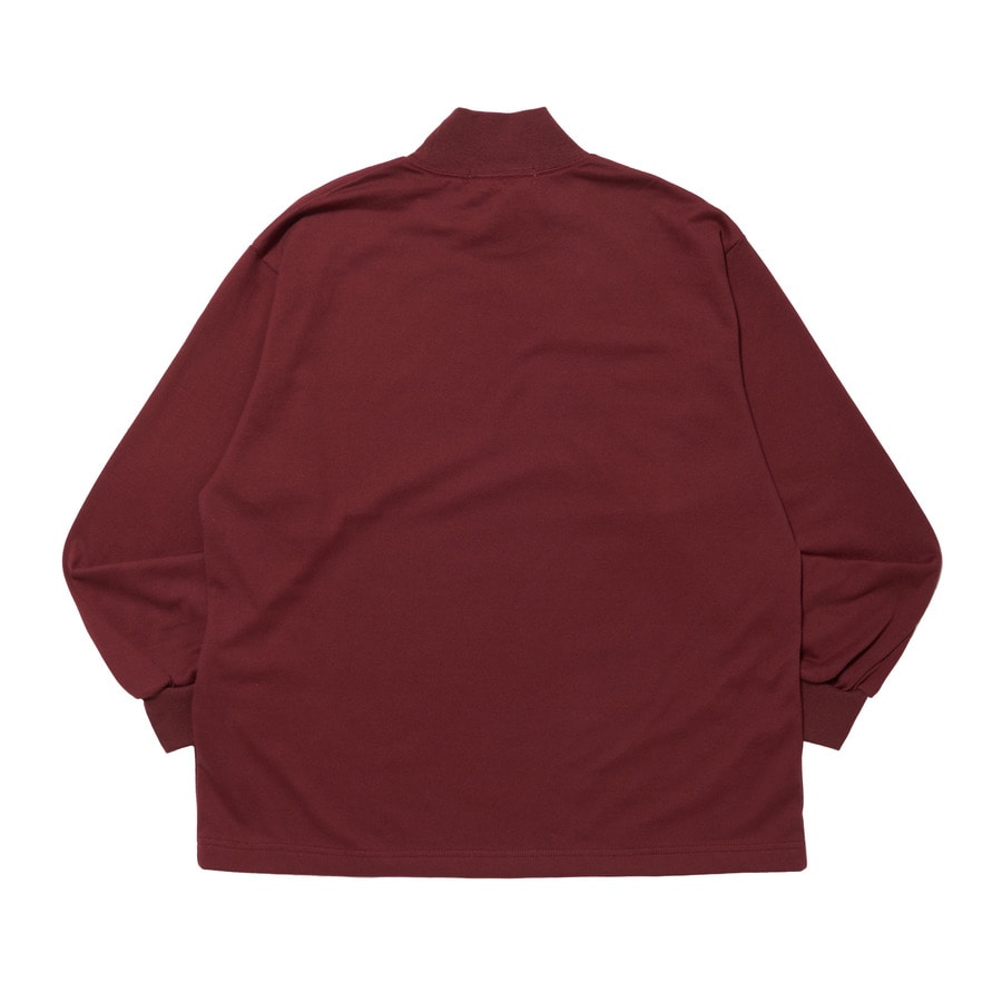 ファッション通販】 buddix Logo Mock Neck Tee LS Lサイズ Tシャツ