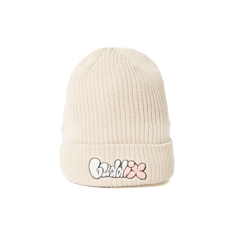 buddix Logo Beanie ホワイト-