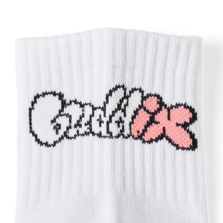 buddix Logo Socks 詳細画像 White 4