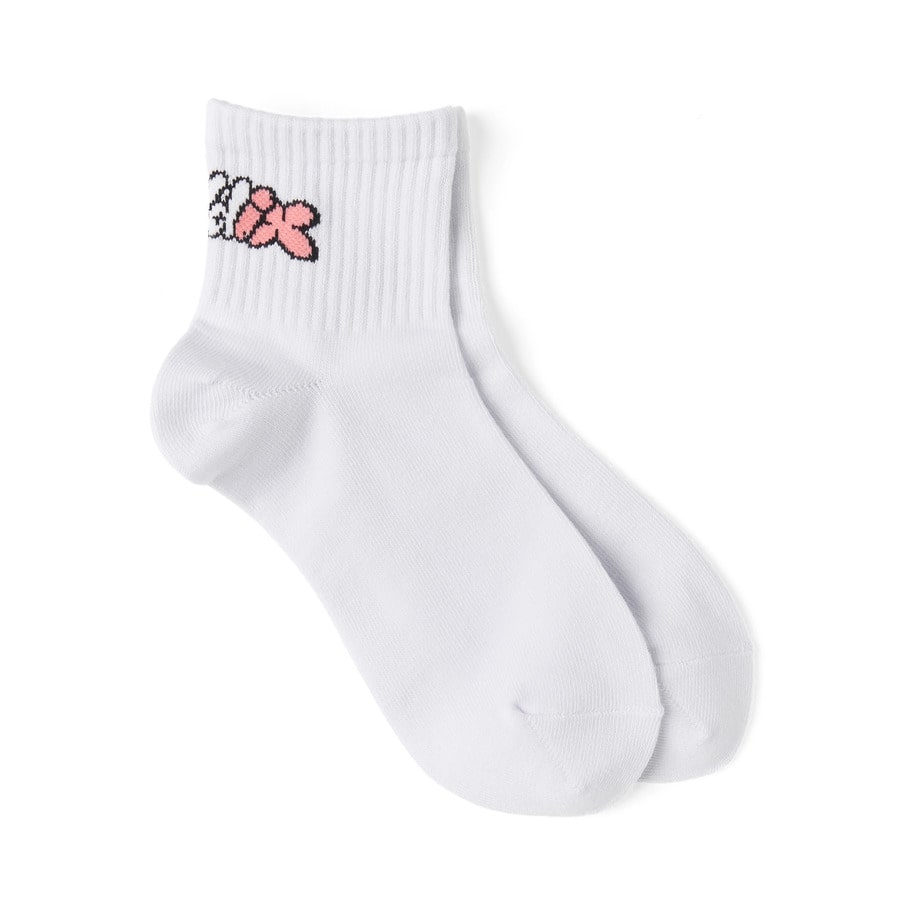 buddix Logo Socks 詳細画像 White 6